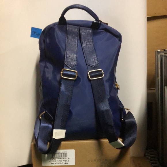#1795. CA20 Hello 3am NWT Blue Backpack 3 inside pockets - Picture 5 of 9
